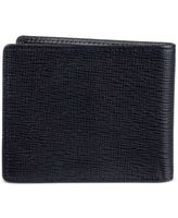 Men's Saffiano Slimfold Wallet with Key Fob
