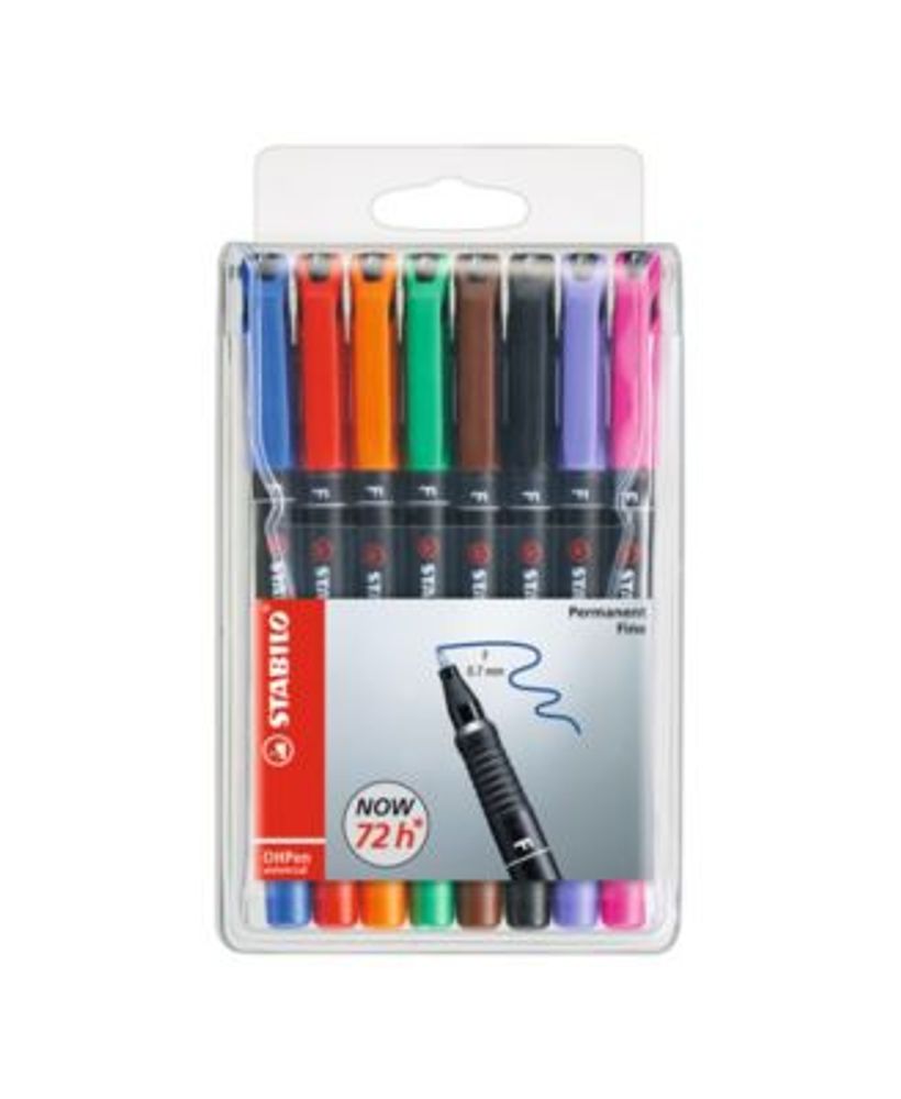 Stabilo OH Fine Permanent Pen 8 Pieces | Foxvalley Mall