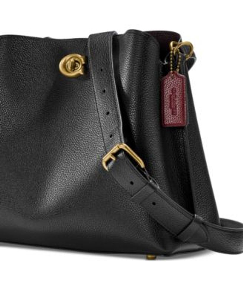 COACH Willow Bucket Bag In Signature Canvas - Macy's