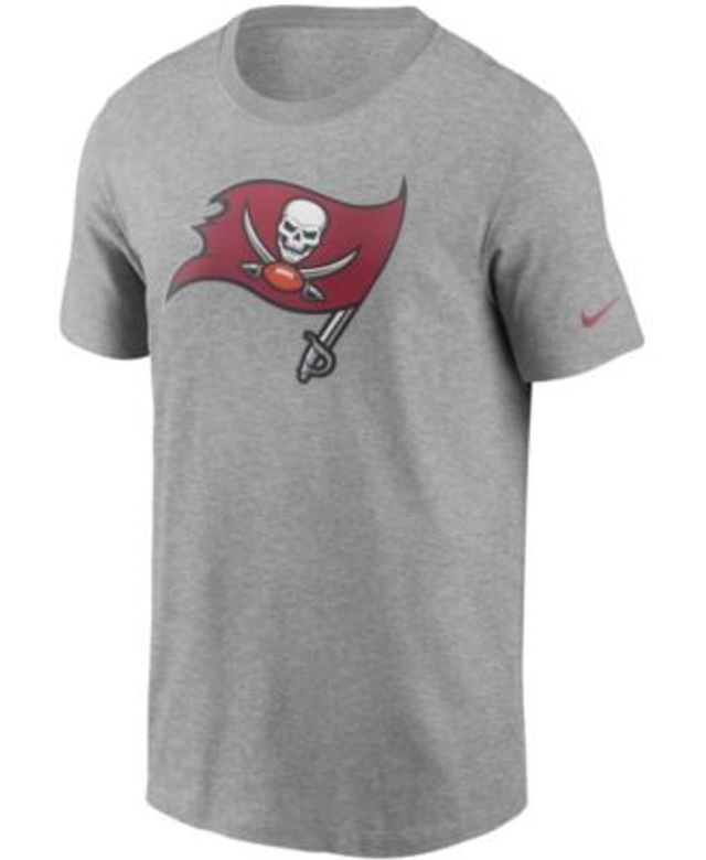 Men's Nike Orange Tampa Bay Buccaneers Wordmark Logo Tri-Blend T-Shirt