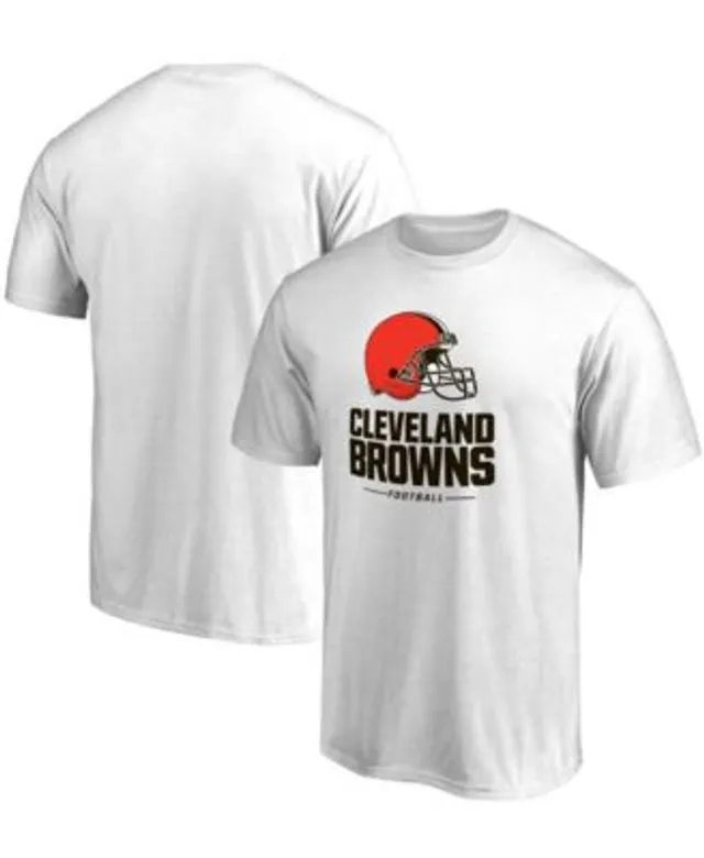 Nike Men's Orange Cleveland Browns Primary Logo T-Shirt - Orange