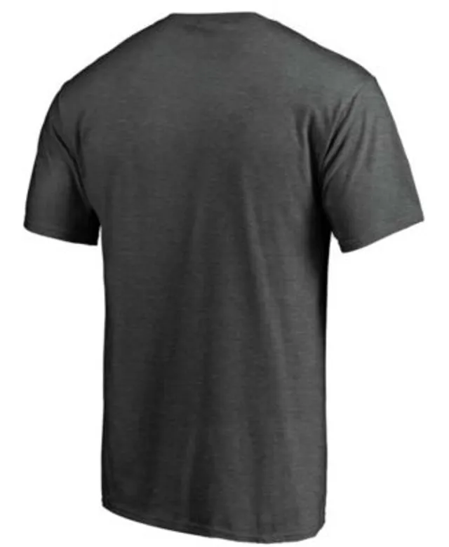 Men's Nike Heathered Charcoal Dallas Cowboys Tri-Blend Raglan Athletic Long  Sleeve Fashion T-Shirt