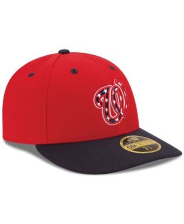 Men's New Era White Washington Nationals Alternate 2 2020 Authentic  Collection On-Field 59FIFTY Fitted Hat