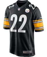 Men's Nike Najee Harris Black Pittsburgh Steelers Game Jersey