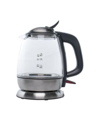 1L Cordless Glass Electric Kettle