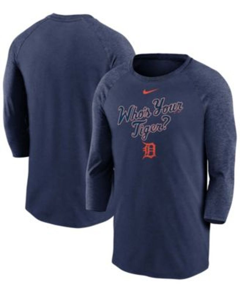 Men's Nike Navy Detroit Tigers New Legend Logo T-Shirt Size: Small