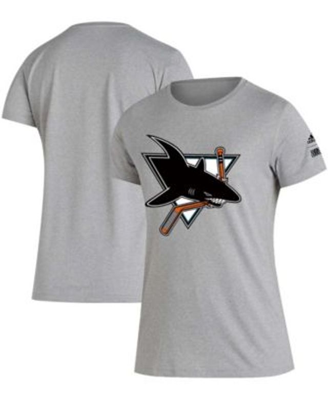Women's San Jose Earthquakes Mitchell & Ness Gray MVP Bar Graphic T-Shirt