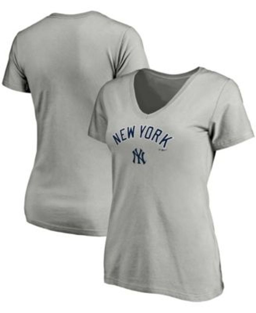 Womens Yankees V-Neck T-Shirt