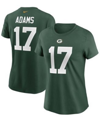 Davante Adams Green Bay Packers Fanatics Branded Women's Player Raglan Name  & Number 3/4-Sleeve T-Shirt - Cream/Green