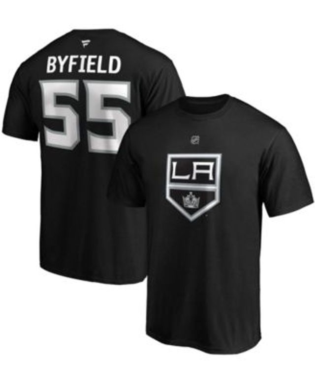 Men's Fanatics Branded Quinton Byfield Black Los Angeles Kings