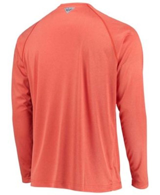 Nike Men's Orange Clemson Tigers Word Long Sleeve T-Shirt - Orange