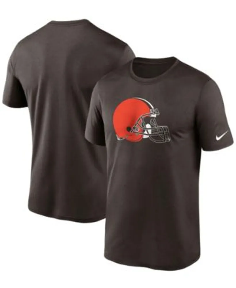 Cleveland Browns Short Sleeve Shirt Mens Medium NFL Team Apparel Gray NEW