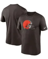 Men's Cleveland Browns Nike Brown Lockup Essential T-Shirt in 2023