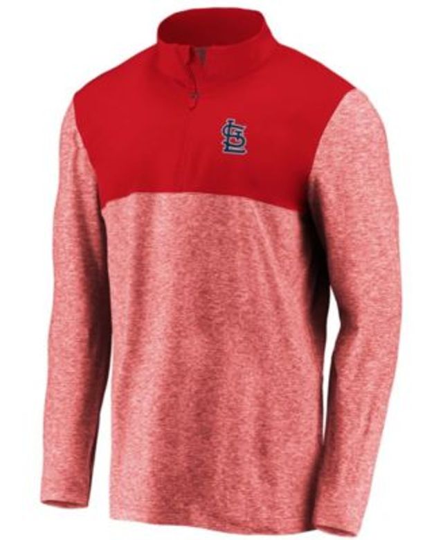 Fanatics Men's Navy Boston Red Sox Iconic Marble Clutch Half-Zip