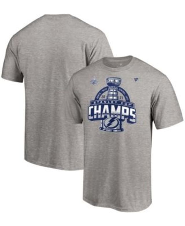 Tampa Bay Buccaneers Nike 2020 NFC Champions Locker Room Trophy Collection T-Shirt - Heather Gray