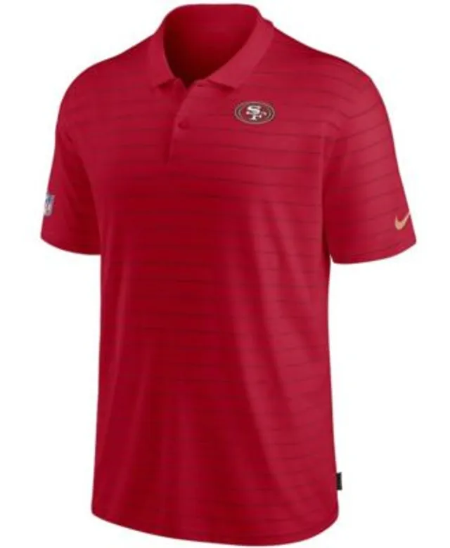 San Francisco 49ers Nike Sideline Victory Performance Polo - Scarlet