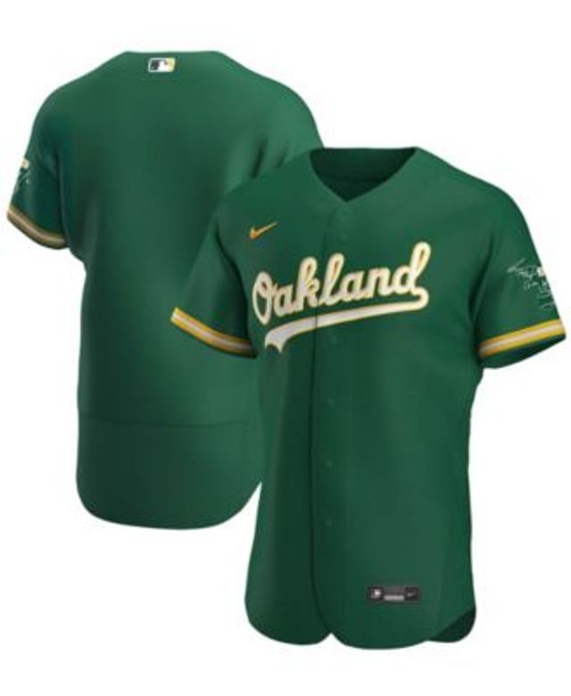 Nike Men's Oakland Athletics Kelly Green Road Cooperstown Collection Team Jersey