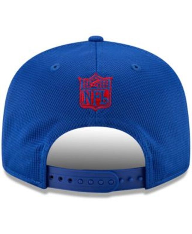 New York Giants 2021 NFL SIDELINE HOME Royal Fitted Hat