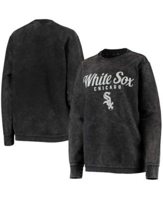 Pro Standard Women's Black Chicago White Sox Mash Up Pullover Sweatshirt