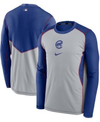 Nike Chicago Cubs Men's Authentic Collection Therma Full-Zip Fleece Hoodie  - Macy's