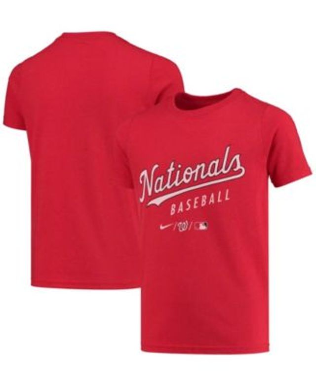 Nike Washington Nationals Toddler Official Blank Jersey - Macy's