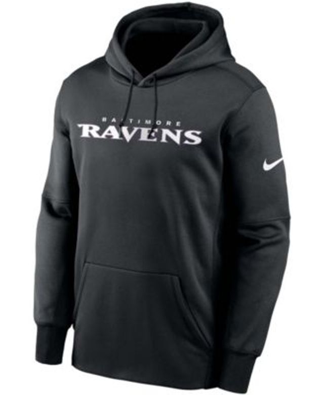 Nike Men's Black Carolina Panthers Sideline Logo Performance Pullover Hoodie  - Macy's