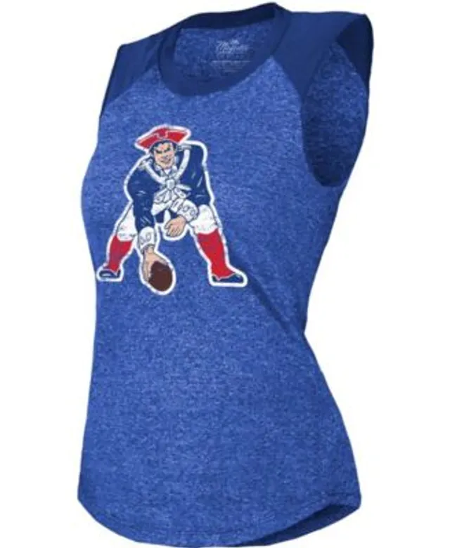 Women's Majestic Threads Royal Denver Broncos Retro Tri-Blend