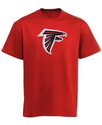 Women's New Era Red Atlanta Falcons Raglan Lace-Up T-Shirt Size: Small