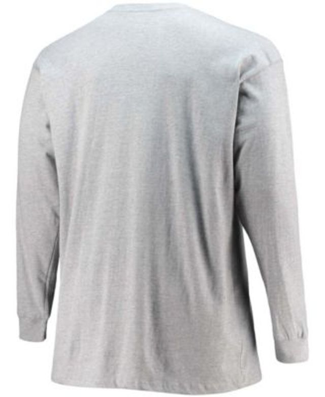 Cincinnati Bengals Fanatics Branded Big & Tall Practice Long Sleeve T-Shirt – Heathered Gray