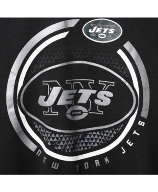 Men's Fanatics Branded Black New York Jets Big & Tall Color Pop T