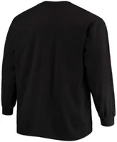 San Francisco 49ers Fanatics Branded Big & Tall Color Pop Long Sleeve  T-Shirt - Black