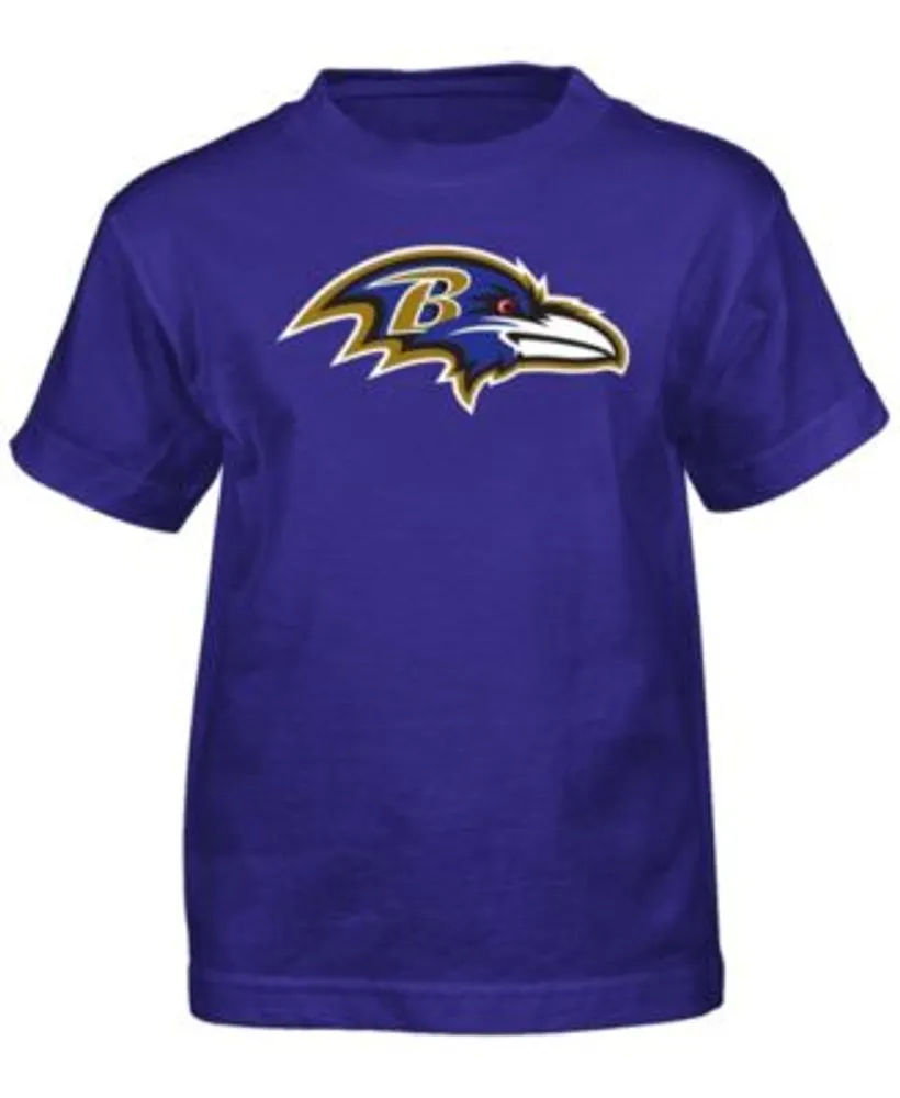 Preschool Baltimore Ravens Black Primary Logo T-Shirt