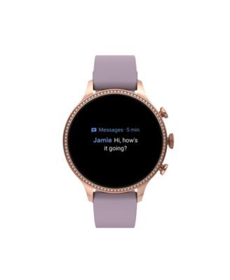 Women's Gen 5E Lavender Silicone Strap Smartwatch 42mm