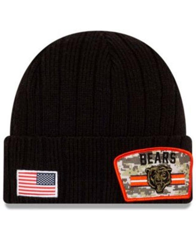 Chicago Bears 2022 Sideline Ink Knit Hat