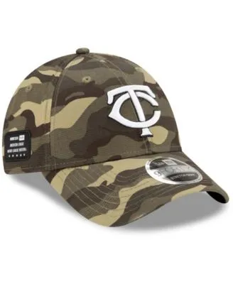 Milwaukee Brewers New Era 2021 Armed Forces Day 9FORTY Adjustable Hat - Camo