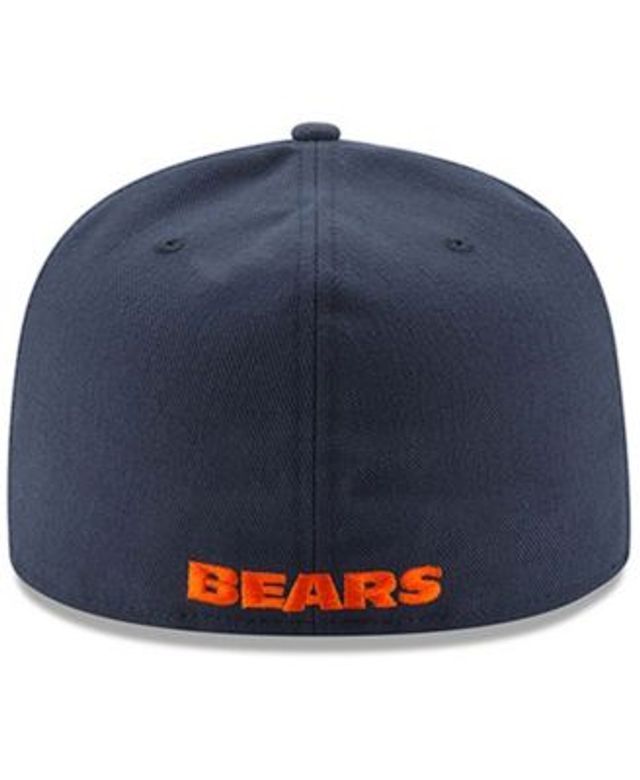 Men's New Era Navy Chicago Bears C Omaha Low Profile 59FIFTY Hat