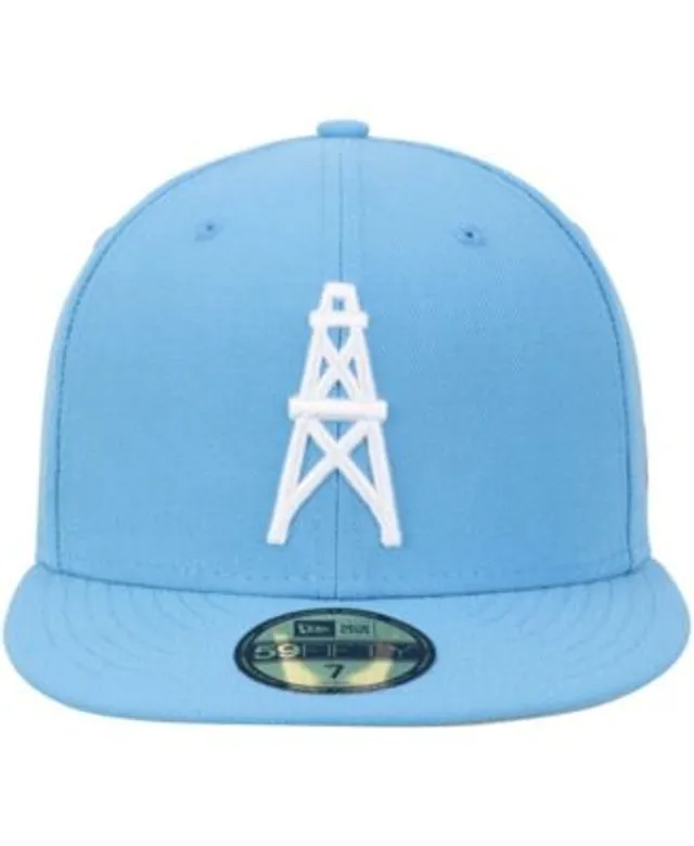 Men's New Era Light Blue Houston Astros 2023 Spring Color Basic 59FIFTY Fitted Hat