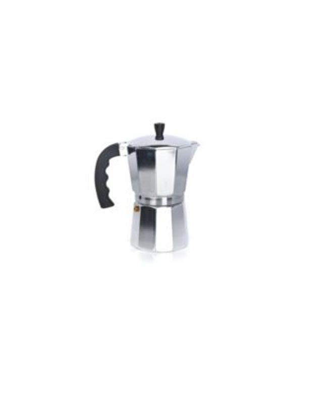 London Sip Stainless Steel Espresso Maker, 3 Cup