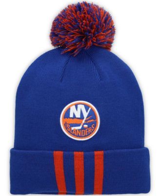 Fanatics Men's Royal New York Islanders Vintage-Look Sport Resort Cuffed  Knit Hat with Pom