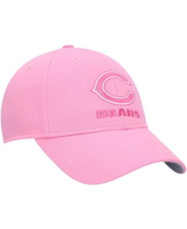 Girls Youth Pink Kansas City Chiefs Structured Adjustable Hat