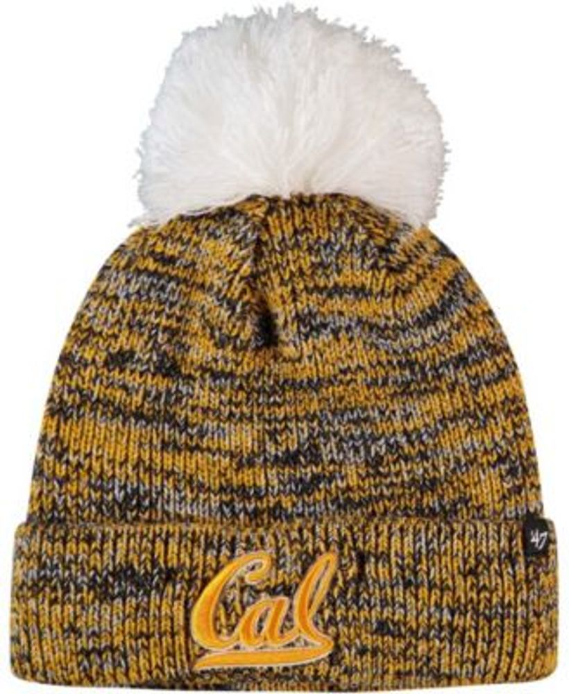 Women's '47 Navy Chicago Bears Bauble Cuffed Knit Hat with Pom