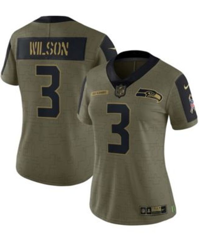 Outerstuff Youth Russell Wilson College Navy Seattle Seahawks Replica Player Jersey