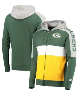 Green Bay Packers Nike Performance Sideline Lockup Full-Zip Hoodie - Green