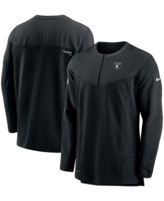 Las Vegas Raiders Sideline Performance Long Sleeve Quarter-Zip