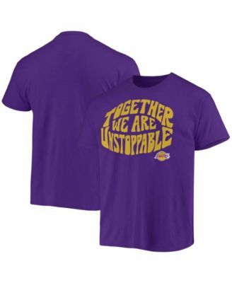 Women's Junk Food Purple Los Angeles Lakers Minnie & Daisy T-Shirt