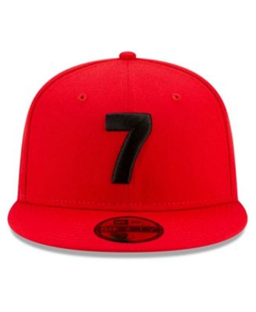 Men's X Compound Red Toronto Raptors 7 OTC 59FIFTY Fitted Hat