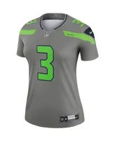 Seattle Seahawks Russell Wilson Nike Color Rush Legend Jersey