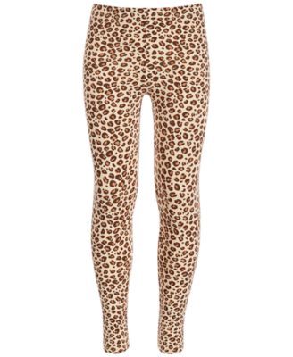 Girls Leopard-Print Leggings