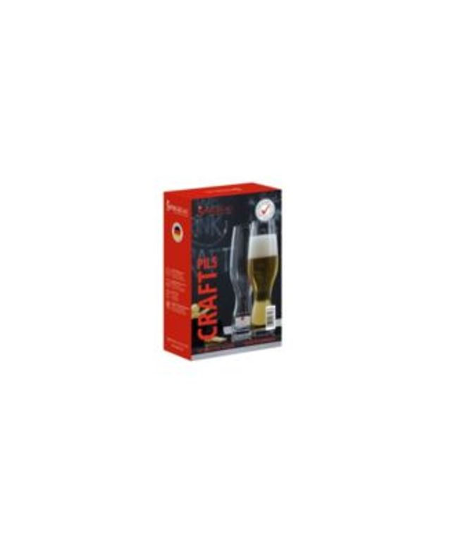 Spiegelau 12.8 oz Craft Pilsner Glass (Set of 2) 