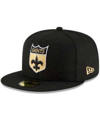 Men's New Era Black New Orleans Saints Omaha Low Profile 59FIFTY